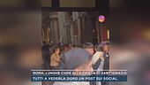 Roma, lunghe code alla chiesa di Sant'Ignazio