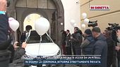 Acerra, i funerali della bimba uccisa da un pitbull