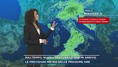 Maltempo, nuova perturbazione in arrivo
