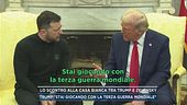 Lo scontro alla Casa Bianca tra Trump e Zelensky