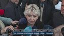 Eleonora Giorgi, l'abbraccio di amici e gente comune