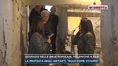 In diretta da Bari, degrado nelle case popolari
