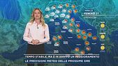 Tempo stabile, ma è in arrivo un peggioramento