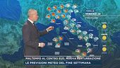 Maltempo al centro sud, nuova perturbazione
