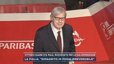 Vittorio Sgarbi sta male, ricoverato per la sua depressione