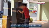 Pierina, le immagini del trasloco di Manuela e Giuliano