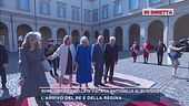 Roma, Carlo e Camilla in visita da Mattarella al Quirinale