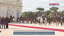 Roma, l'attesa per l'arrivo di Carlo a Villa Doria Pamphilj