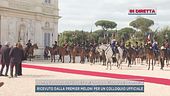 Roma, l'attesa per l'arrivo di Carlo a Villa Doria Pamphilj