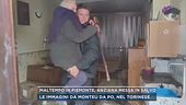 Maltempo in Piemonte, anziana messa in salvo