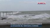 Maltempo in Toscana, tra vento forte e rischio di mareggiate