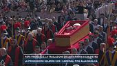 Papa Francesco, la traslazione da Santa Marta a San Pietro