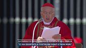 Le parole di Papa Francesco riportate nell'omelia
