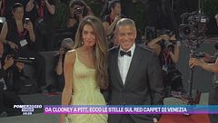 Da Clooney a Pitt, ecco le stelle sul red carpet di Venezia