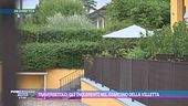 Traversetolo: gli inquirenti nel giardino della villetta