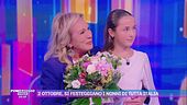 La sorpresa  in studio a Rosanna Lambertucci