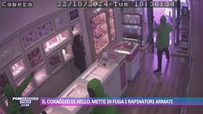 Il coraggio di Nello, mette in fuga i rapinatori armati
