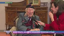 Nonno Renato, 106 anni: il carabiniere più anziano d'Italia