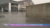 Seriate, accoltellata fuori dal supermercato: è grave