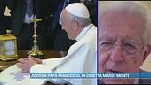 Addio a Papa Francesco, in diretta Mario Monti