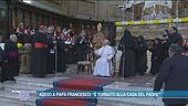 Addio a Papa Francesco, l'incontro con le suore di clausura
