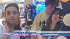 Martina uccisa a 14 anni, parla la cugina Francesca