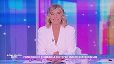 Pomeriggio 5: grazie a tutti per essere stati con noi