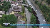Maltempo, esonda il rio Frejus