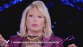 Amanda Lear e il ricordo di Alain Delon