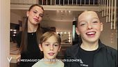 Il messaggio d'amore dei figli di Eleonora Abbagnato