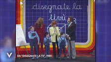 Orietta Berti e il figlio Omar a "Disegnate la tv" nel 1981