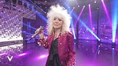 Donatella Rettore in "Disco Prosecco (Spritz c'est chic)"