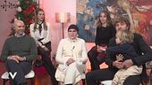 Gli auguri di Eleonora Giorgi e la sua famiglia