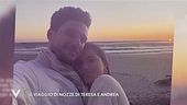 Il viaggio di nozze di Teresa Langella e Andrea Dal Corso