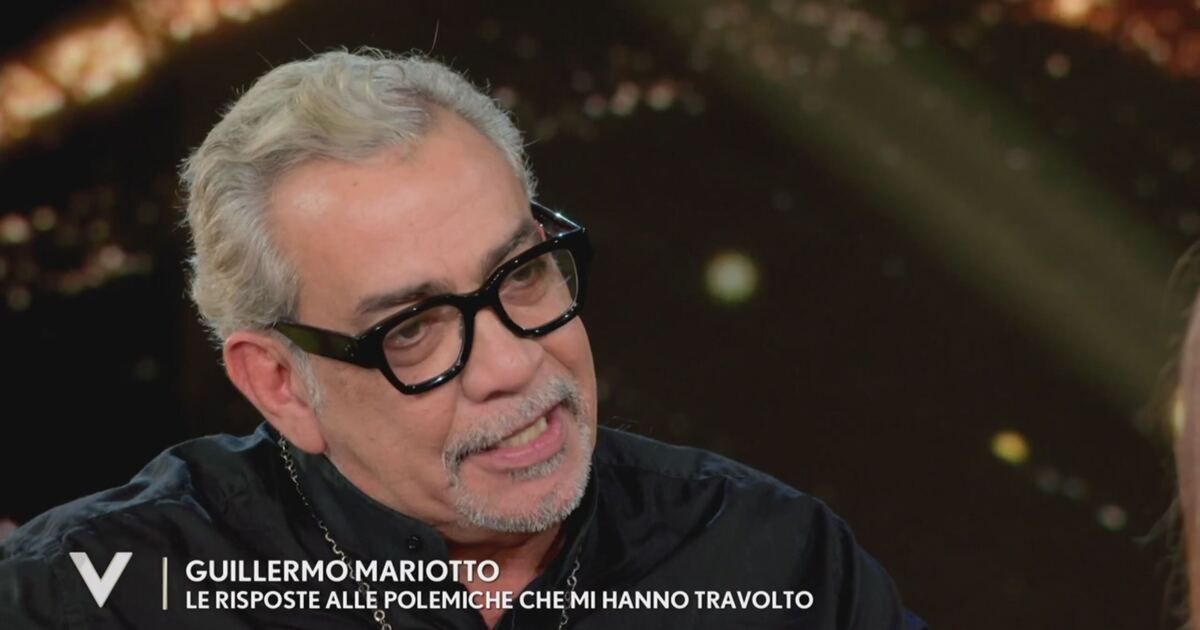 Verissimo: Guillermo Mariotto: "Le risposte alle polemiche che mi hanno travolto" Video | Mediaset Infinity