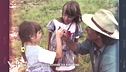 Romina, Jasmine e Cristèl Carrisi da bambine