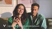 I saluti di Virginia Tomarchio e Amilcar Moret Gonzalez per Anbeta Toromani e Alessandro Macario