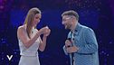 Rocco Hunt e il regalo per Silvia Toffanin