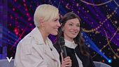 Serena Brancale e gli auguri ad Alessandra Amoroso