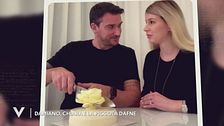 Damiano Carrara, Chiara e la piccola Dafne