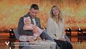 Damiano Carrara: "Vi presento mia moglie Chiara e mia figlia Dafne"