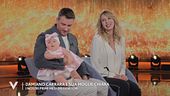 Damiano Carrara: "Vi presento mia moglie Chiara e mia figlia Dafne"