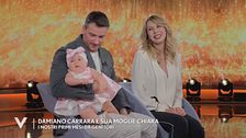 Damiano Carrara: "Vi presento mia moglie Chiara e mia figlia Dafne"