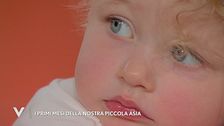 Virna Toppi e Nicola Del Freo e i primi mesi della piccola Asia