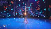 L'esibizione di Alessia Pecchia