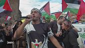 Roma, manifestanti pro Palestina