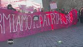 La manifestazione di Non una di meno a Roma