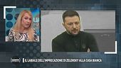 Il labiale dell'imprecazione di Zelensky alla Casa Bianca