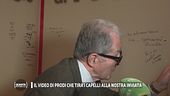 Il video di Prodi che tira i capelli alla nostra inviata