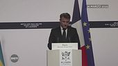 Macron: "Non possiamo, come europei, lasciare che la Russia vinca in Ucraina"